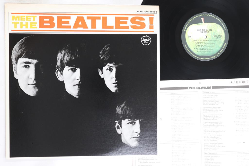LP Record BEATLES - Meet The Beatles EAS70100 APPLE 1976 Japan Rock Used