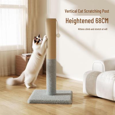 Durable Sisal Cat Scratching Board - Non-Shedding, Self-Entertainment Cat Tree for Relieving Boredom