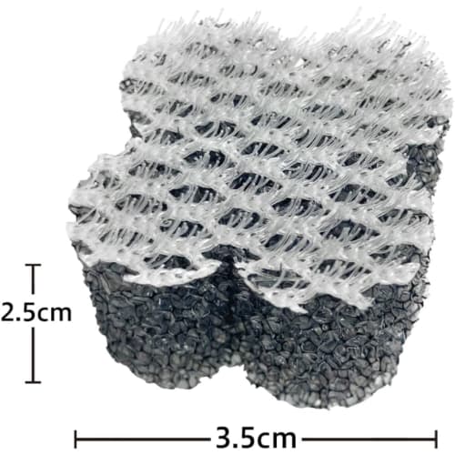 Chemical Japan Sponges for Removing Hair and Dirt from Bathroom Sinks, 30 Sponges (3 Sets of 10), Removes Limescale and Slime, Housekeeping, Bears, Bl