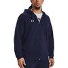 Under Armour Solid Logo Hoodie Long Sleeve Men Tops Blue 1379767-410