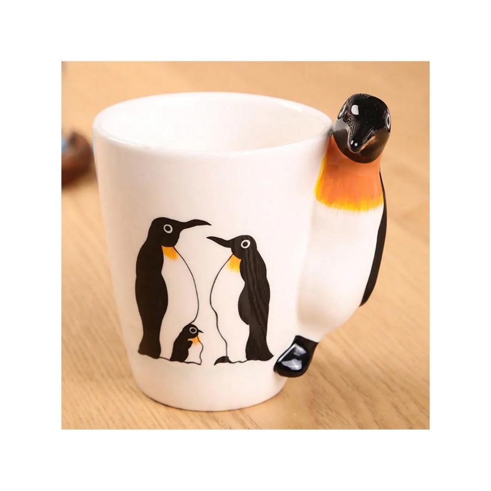 3D Creative Personality Hand Painted Ceramic Mug Holiday and Birthday Gift