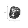 NUOVO-Adesivo in Vera Fibra di Carbonio Copertura Pomello Cambio Auto Accessori Per VW Golf 8 MK8 2021-2023