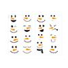 Wall sticker Christmas wall sticker emoji sticker cute cartoon snowman refrigerator sticker window sticker cup sticker wallpaper