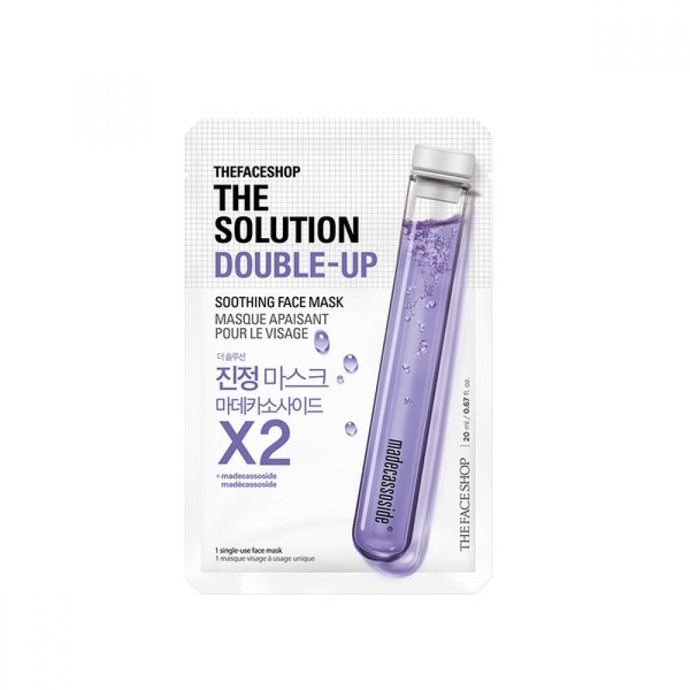 

[The Face Shop] The Solution Успокаивающая маска-салфетка двойного действия