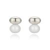 PAIGEFLYNN JEWELRY [925 Silver] Freshwater Pearl Water Bean Earrings
