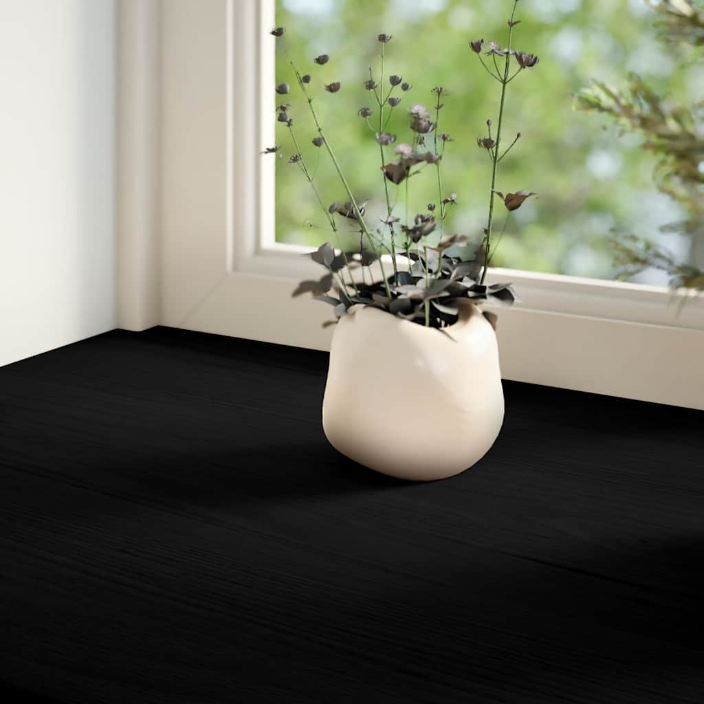 Vidaxl Parapety 2 Szt., Ciemnobrązowy, 90X20X2 Cm, Lite Drewno Dębowe