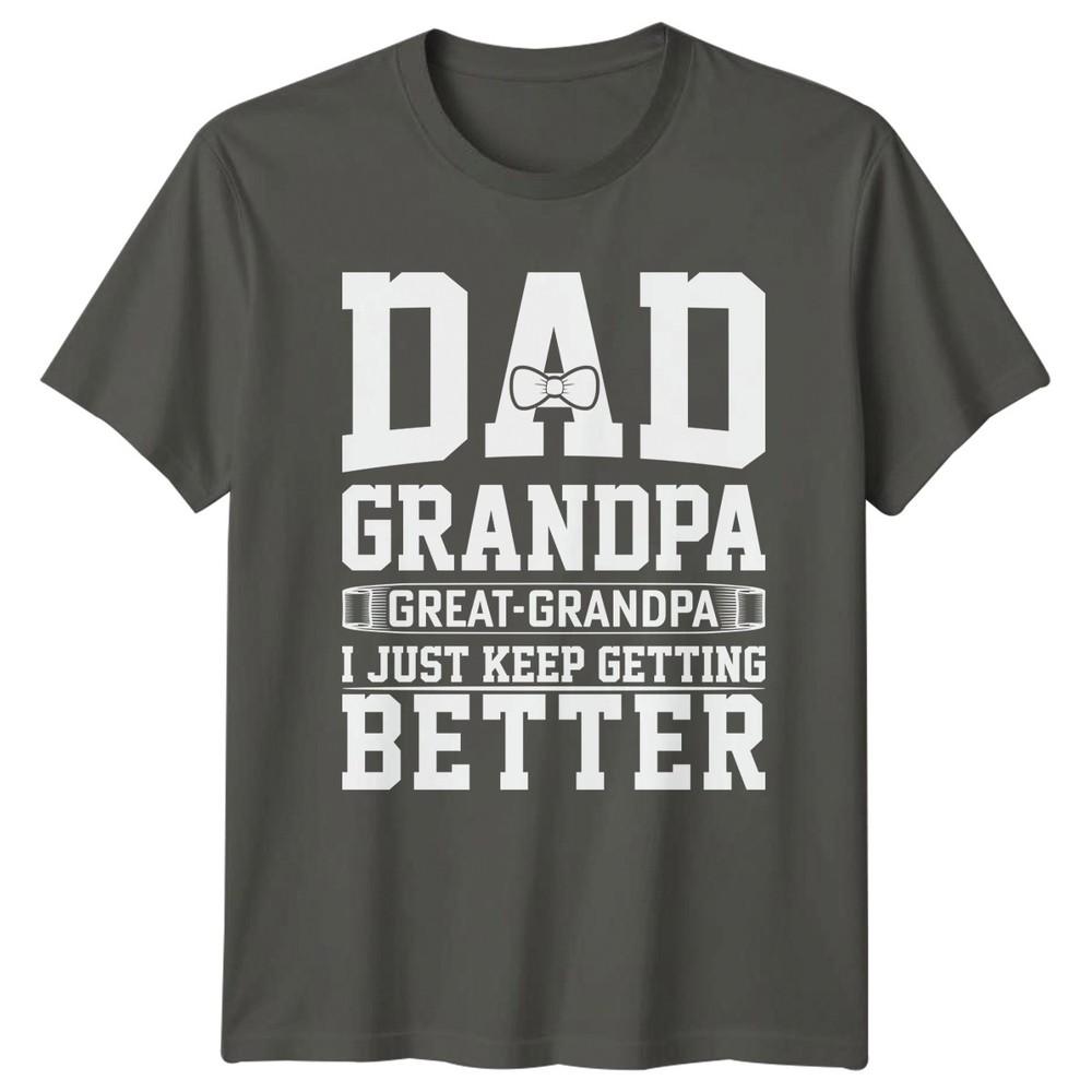 Dad Grandpa Great Grandpa I Unisexs TShirt Great Grandad Family Fathers Day Gift S