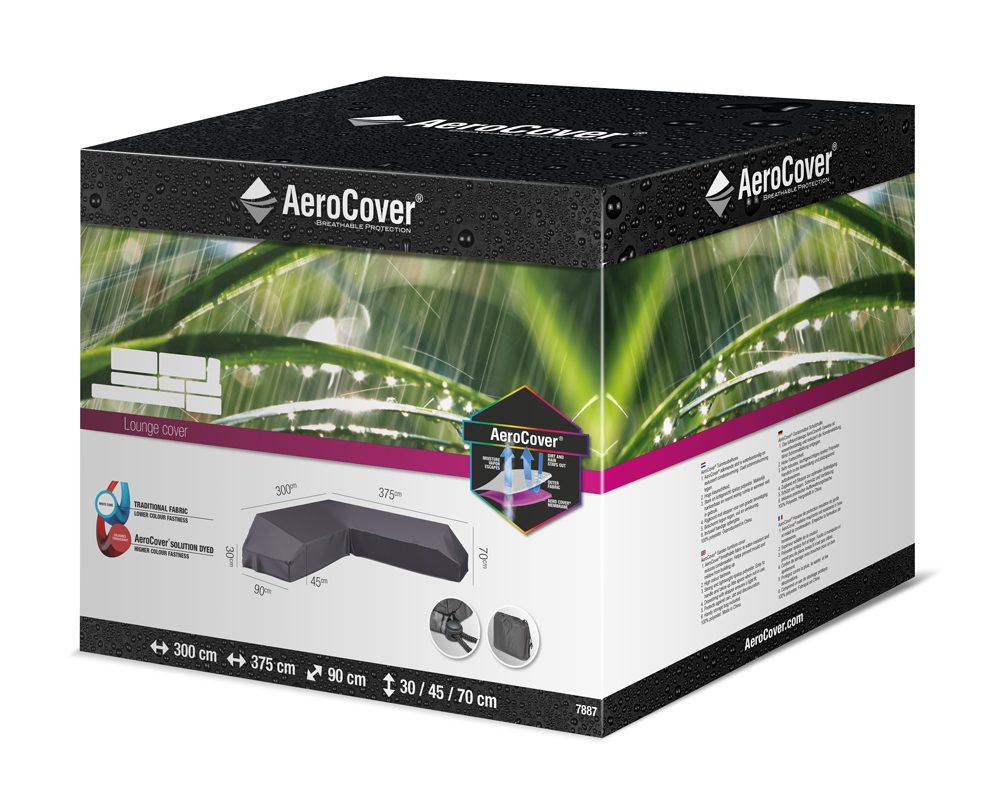 Cover for Garden Corner Set 7887 300X375X70 Aerocover Gray Homms