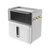 Multifunction Tissue Box Holder , Dispenser Accessories with Shelf Organizer Roll for Hotel