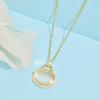Opal Bag Necklace Women'S Retro High-Value Personality Temperament Versatile Collarbone Chain Same Jewelry