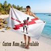 Bukayo Saka Design Beach Towel Custom Text Large Towel for Beach Vacation