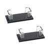 Acrylic Business Card Holder High Capacity Organizer Name Card Storage Stand For Office Meetings And Professional Use