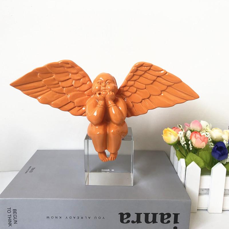 Creative Nordic Little Angel Ornaments for Simple and Fashionable Living Room and Children's Room Home Decoration