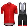 Men Women Cycling Jersey Bib Shorts Set Breathable Mountain Road Bike Outfit