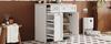 76 x 47 x 86 cm, Lavabo Autoportante, Laccato, Lavabo in Ceramica a Prova di Perdite, 8 Cassetti, Basso Rumore, Cerniere Soft-Close, Maniglie Argentate, Bianco.