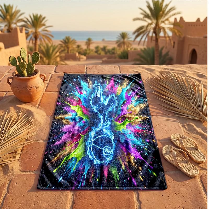 Tottenham Hotspur Print Microfiber Beach Towel Quick Dry Absorbent Large Towel For Beach Swimming Travel