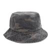New Washed Old Camouflage Breathable Fisherman Hat Men and Women Jungle Adventure Retro Mountaineering Sun Hat Sunshade