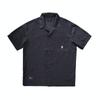 Klasyczna Modna Trendy Retro Minimalistyczna Wygodna Codzienna Okrągły Dekolt Sweter Luźna Krótki Rękaw Koszula Koszule Unisex Czarny 172621112-2