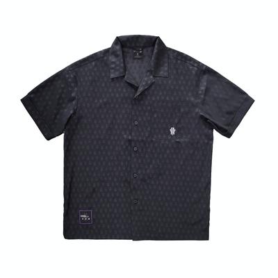 Classic Fashion Trendy Retro Minimalist Comfortable Casual Round Neck Pullover Loose Short Sleeve Shirt Unisex Shirts Black 172621112-2