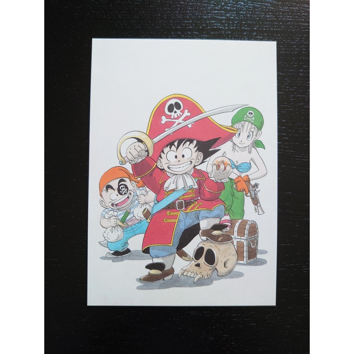 Used Jump Exhibition Dragon Ball Legendary Postcard Set vol.1 DRAGON BALL Son Goku Bulma Krillin