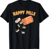 Happy Pills Stoffpuppe Katze Lustig KTzchen Katzenliebhaber Haustier Humor T Shirt Vintage Unisex Soft Streetwear