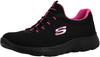 Summits Sneakers Black Fuchsia