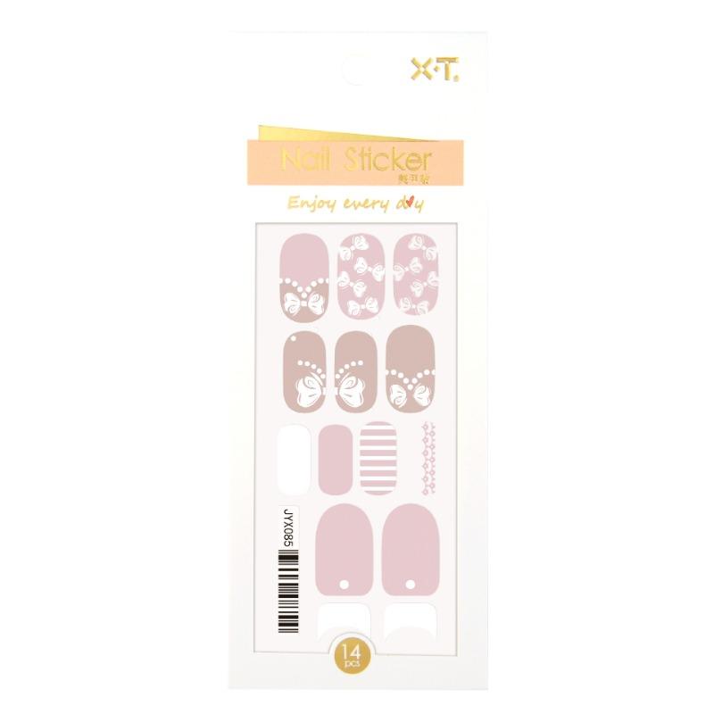 Gradient Color Nail Stickers, Small Flowers, Fresh Nail Polish Film Stickers, DIY Exquisite Full Nail Polish Film Stickers, Manicure Stickers