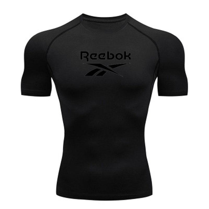 Men's Breathable Compression Workout Tight Shirts, Quick Dry