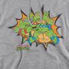 Teenage Mutant Ninja Turtles Mens Funny Face Turtles Hoodie