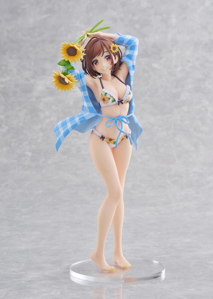Plum PMOA Morikura En Original Illustration [Sunflower Girl] 17 Scale PVC Pre-painted Finished Figure PF377