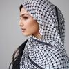 Luxury Plaid Print Jersey Hijab Scarf Long Muslim Shawl Plain Soft Turban Tie Head Wraps For Women Africa Headband 70x180cm