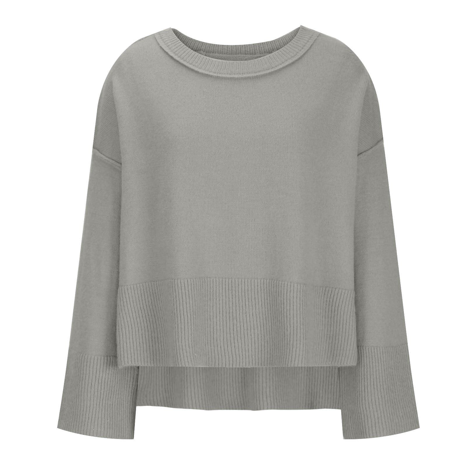 

Женские осенне-зимние топы, женская толстовка с длинными рукавами, повседневные флисовые топы с круглым вырезом, свободный крой, половер XL