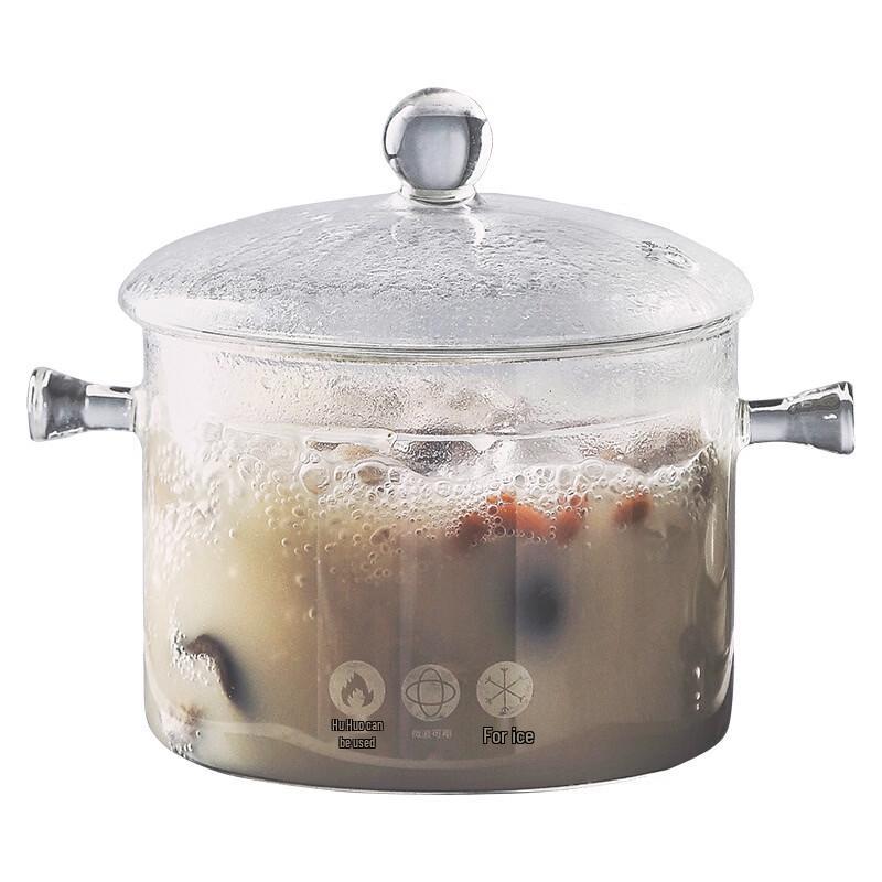 Wutuo High Borosilicate Glass Pot with Pearl Handle