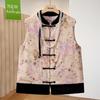 Women's Floral Print New Chinese Style Vest