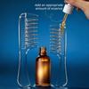 Hair Care Mini Portable Head Applicator Anti-Frizz Massage Guide Liquid Comb  Women