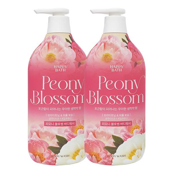

HAPPY BATH Peony Blossom Body Wash 900g x2