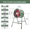 Silent Axial Exhaust Fan 220V/380V - Powerful Industrial Ventilation Blower