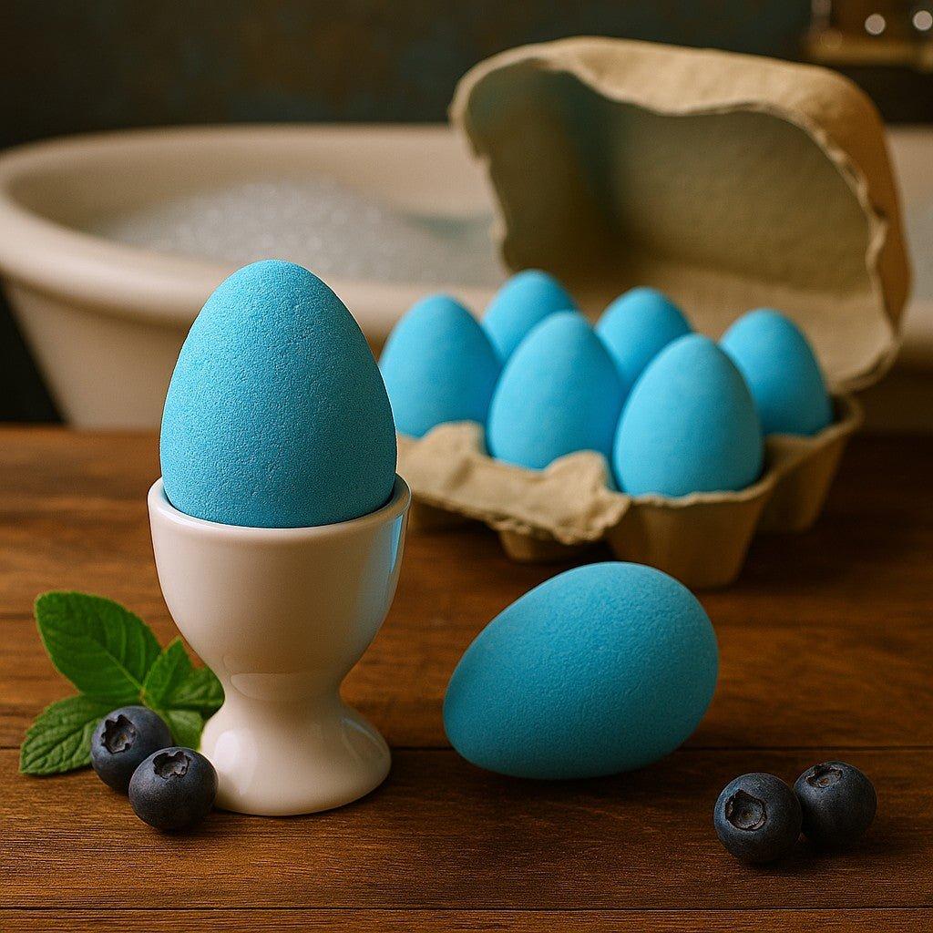 Bath Bombs Blueberry Egg Shaped 30 Pack