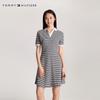 Tommy Hilfiger Women's Lyocell Blend V-Neck Knit Polo Dress