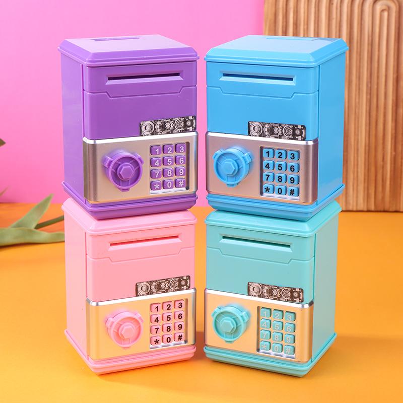 1PC ATM Mini Cash Box – Password Piggy Bank for Kids Saving Money Toy High Quality Gift for Boys and Girls Children's Financial Education Toy