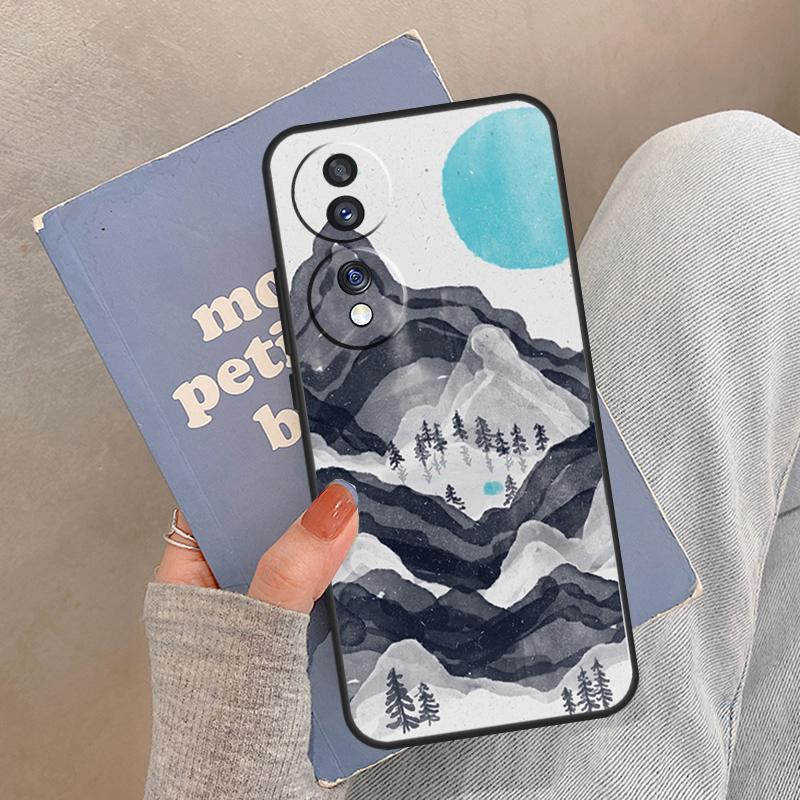 Wild MountainsMondsee Hülle Für Honor Magic 8 Pro 5 6 7 Lite Abdeckung Für Honor 200 400 90 70 50 X8a X8b X9a X9b X9c