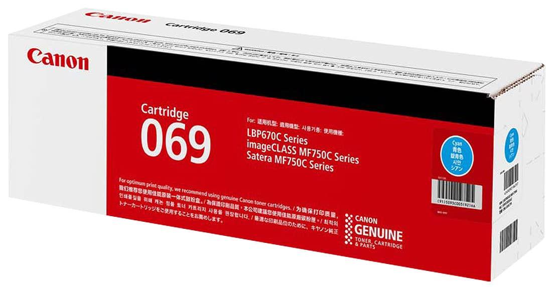 

Canon Toner Cartridge 069 5093C003 (Cyan)