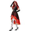 Cosplay Halloween Costume, Alice In Wonderland Queen of Hearts Cos Dress, Party Costume