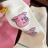 Cotton Funny Socks Harajuku Street Mid Tube Socks New Cartoon Pig Socks