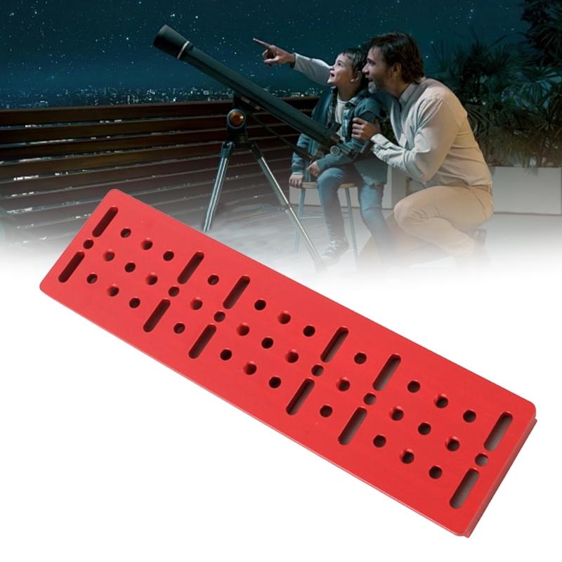 Multiple Use Dovetail Plate Board Solid Metal Widely Narrow Orbit Star Guide For Enthusiasts Professional Holder