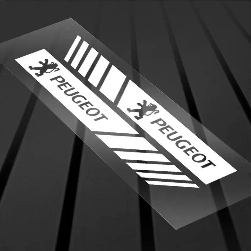 Car Sticker 2Pcs Car Styling Rearview Mirror Decal Stickers Car Styling for Peugeot 5008 4008 3008 207 308 408 307 508 GT Auto A