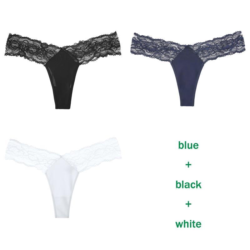 

TERMEZY 3 шт./лот женские сексуальные кружевные трусики с низкой талией нижнее белье стринги женские стринги дышащее нижнее белье искушение прозрачное нижнее белье M