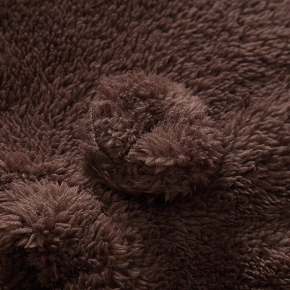 Cozy Coral Velvet Hooded Baby Romper - Warm, Cute, Long-Sleeve Jumpsuit for Autumn/Winter