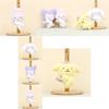 Adorable Sanrio Plush Toy Keychain Featuring My Melody And Cute Kuromi Dolls