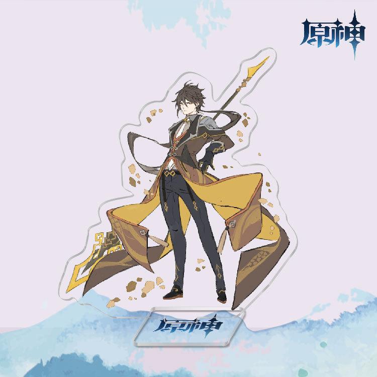 Spiel Modell Impact Acryl Cosplay Charakter Stand Acryl Figur Stand bemalt Schreibtisch Dekor Ornament Geschenk